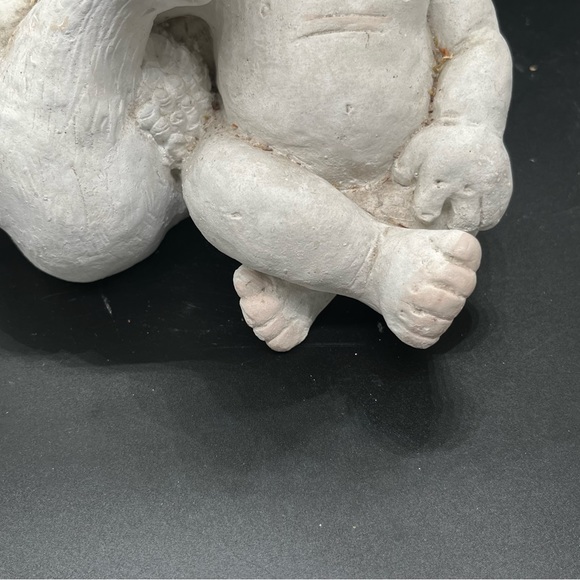 Dreamsicles Cherub with Duck Figurine Signed "Kristin" large - Picture 12 of 13